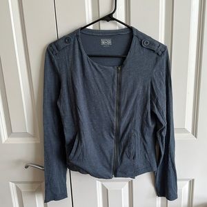 Converse Off-Centered Zipped Up Jacket